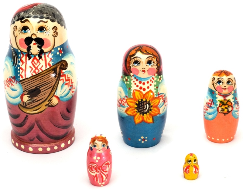 Матрьошка «Бандурист»