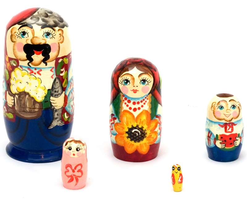 Матрьошка «Хмільний козак»